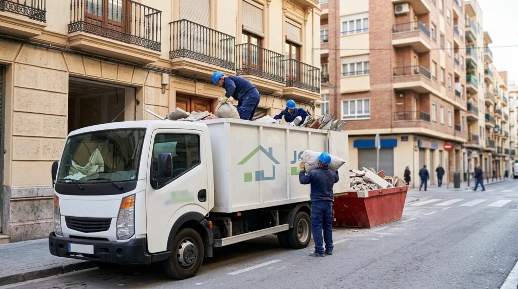 Retirada de Escombros en Valencia Guía Rápida y Servicio Profesional JGMudanzas